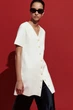 Жіноча мінісукня COS Buttoned Milano-Knit Mini Dress White S (1331966001) - изображение 8