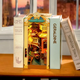 Конструктор Бук Нук Robotime Rolife ТГВ08 с LED-подсветкой 17,8 х 24,4 х 10,2 см(PP_3E561FB530C6) - изображение 5