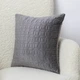 Декоративная наволочка ТЕП VELOUR Мозаика Велюр 45х45 см Серый (578304545) - изображение 4