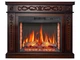 Каминокомплект ArtiFlame Delmona AF28S коньяк 3D эффект живого пламени и тления поленьев со звуком и обогревом - изображение 1