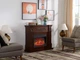 Каминокомплект ArtiFlame Toscana AF23BS russet с эффектом живого огня со звуком и обогревом - изображение 10