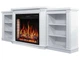 ТВ тумба с камином ArtiFlame Parliament AF28S белый 3D эффект живого пламени и тления поленьев со звуком и обогревом - изображение 5
