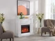 Каминокомплект ArtiFlame Toscana AF23BS белый с эффектом живого огня со звуком и обогревом - изображение 9