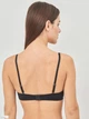 Бюстгальтер с Push-up бесшовный brabrabra 076С 75A Черный (6907207937723) - изображение 2