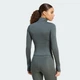 Жіноча олімпійка Optime Essentials Full-Zip adidas KT1257 (XS) сірий (4069993363031) - зображення 2
