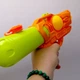 Водний пістолет Динозавр помповий механізм, в пакеті (ПОМАРАНЧЕВИЙ) MIC 222-30B - зображення 3
