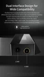 Портативний підсилювач TRN Black Pearl USB DAC підтримка EQ - изображение 7