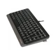 Клавіатура A4Tech FKS11 USB Grey - зображення 5