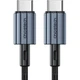 Дата кабель USB-C to USB-C 1.8m USB 2.0 60W Choetech - изображение 1