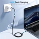 Дата кабель USB-C to USB-C 1.8m USB 2.0 60W Choetech - изображение 3