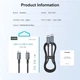 Дата кабель USB-C to USB-C 1.8m USB 2.0 60W Choetech - изображение 7