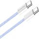 Дата кабель USB-C to USB-C 1.0m 60W 3.0А purple ColorWay - зображення 8