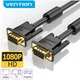 Кабель мультимедийный VGA M to VGA M 10.0m black VENTION - изображение 5
