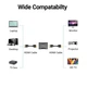 Перехідник HDMI F to HDMI F black VENTION - зображення 7