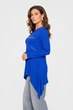 Кофта женская однотонная синего цвета Fashion размер 42-46 (217713) - изображение 2
