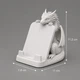 Подставка под телефон белая с драконом 3D печать белая - изображение 2
