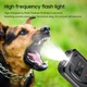 Ультразвуковой отпугиватель и тренер для собак Ultrasonic A7 + фонарик Type-C Черный - изображение 8