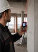 Электронный лазерный дальномер 40 м с LCD-дисплеем, измерением расстояния, площади и объема, в чехле, красный - изображение 8