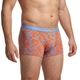 Мужские трусы BaMeiNu BP-0553B 2XL боксеры серый кружочки - изображение 1