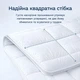 Одеяло 140х210 см Comfort всесезонное IDEIA 300 гр/м2 белый - изображение 6