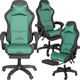 Игровое кресло DIEGO Fabric X Green Игровое Тканевое кресло для игр - изображение 1