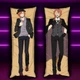 Дакимакура 150х50 см Чуя Накахара Великий из бродячих псов Bungou Stray Dogs Chuuya Подушка с двусторонней наволочкой - изображение 1