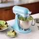Кухонна машина KitchenAid Artisan 4,7 л 5KSM125EMI з відкидним блоком мінеральна вода (блакитний) - зображення 2