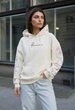 Женское Худи Стаф Бежевый Оверсайз Базовая Спортивная Кофта Staff Lav Inspiration Oversize L (400907) - изображение 1