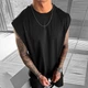 Мужская майка черная базовая black XL (295690) - изображение 2