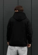 Чоловіче Худі Стаф Чорне Однотонне З Логотипом Staff Re Black Logo XL (401319) - зображення 2