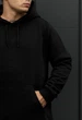 Чоловіче Худі Стаф Чорне Однотонне З Логотипом Staff Re Black Logo XL (401319) - зображення 3