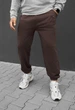 Чоловічі Спортивні Штани Стаф Коричневі З Логотипом Staff Logo Brown S (401000) - зображення 1