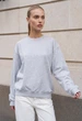 Свитшот Женский Стаф Серый Базовый Меланж Staff Zy Dark Gray Melange XS (400899) - изображение 1