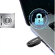 Флеш-накопичувач SanDisk 128 ГБ USB 3.2, CZ550 чорний, швидкість читання 100 МБ/с, безпечне шифрування, відновлення даних, для навчання, офісу, комп'ютера, використання в автомобілі, високошвидкісний флеш-накопичувач великої ємності - зображення 3