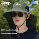 Чоловіча панама JEEP з широкими полями та UV-захистом - зображення 4