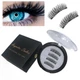 Магнітні вії, Magnet Lashes Professional Eye Lash 3 магніту, 3D ефект круглий футляр - зображення 2