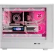 Корпус PADO W6 White MESH Mesh Cooling Case (поддерживает материнские платы MATX, боковые панели из стекла, передняя панель из стальной сетки, независимый отсек для блока питания, пылевой фильтр, поддерживает видеокарты 4080) белый - изображение 3