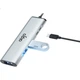 USB-хаб Aigo H02-AC Type-C на USB 3.0 металлический, кабель 0.25 м - изображение 1