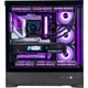 Игровой корпус для настольного компьютера Aigo Starry Sky SE Black с двумя местами для 360-мм водяного охлаждения, поддержка установки на заднюю панель/материнских плат ATX/панорамного обзора 270°/видеокарт 5090 - изображение 1