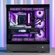 Игровой корпус для настольного компьютера Aigo Starry Sky SE Black с двумя местами для 360-мм водяного охлаждения, поддержка установки на заднюю панель/материнских плат ATX/панорамного обзора 270°/видеокарт 5090 - изображение 5
