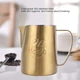 Пичер JIBL little 420 мл для молока Matte Gold - изображение 5