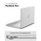 Etui Spigen AirSkin do MacBook Neo 13 2026 Frost Clear (8800337246766) - obraz 5