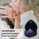 Шкатулка для кольца с подсветкой, коробочка для кольца, коробочка для предложения, черный футляр для кольца - зображення 2