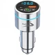 Автомобильный FM-трансмиттер Aspiring Wave 5 WV654712 с Bluetooth, PD 20W, QC3.0, LED, MicroSD, DSP. Металличе - изображение 2