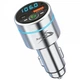 Автомобильный FM-трансмиттер Aspiring Wave 5 WV654712 с Bluetooth, PD 20W, QC3.0, LED, MicroSD, DSP. Металличе - изображение 5