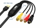 USB карта/плата видео захвата конвертер оцифровка c кассеты устройство для захвата и записи видео тюльпаны S-Video RCA -> USB 1080p Черный - изображение 13