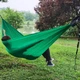 Гамак ультралегкий зеленый 260*140 см до 200кг LightenUp - изображение 3