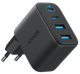 Мережевий зарядний пристрій Anker Zolo Charger - 50W, 2xUSB-C & 2xUSB-A Black (7285028) - изображение 1