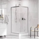 Душова кабіна AM.PM Gem Square Slide W90UG-403-9090MT 90x90 см, прозоре скло, профіль матовий хром - изображение 9