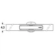 Решітка для душового каналу Geberit CleanLine30 154.501.KS.1 L30-90см, нержавіюча сталь матова - зображення 6